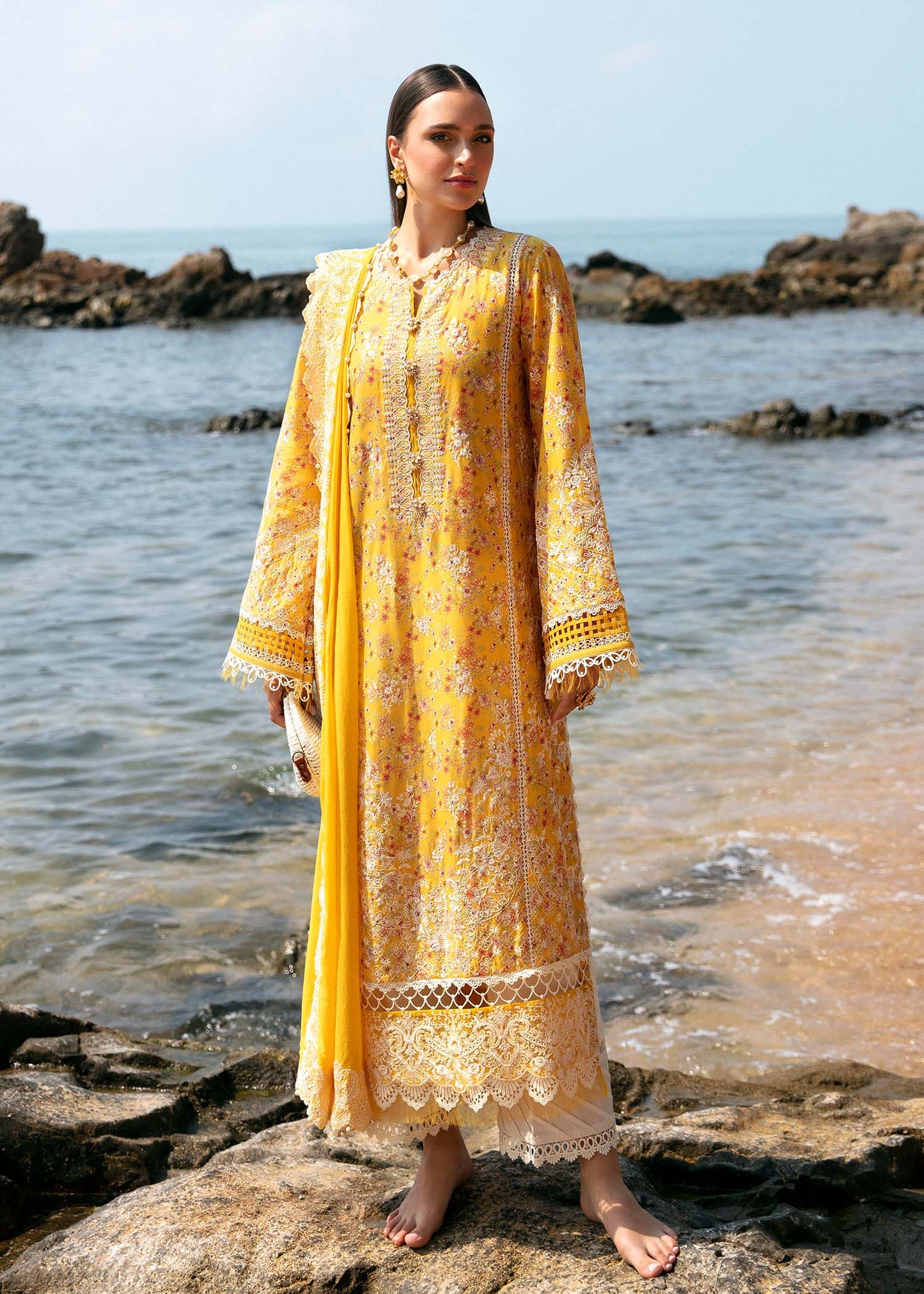 kanwal Malik | Mayal Luxury Lawn | Elara - House Of Anaya