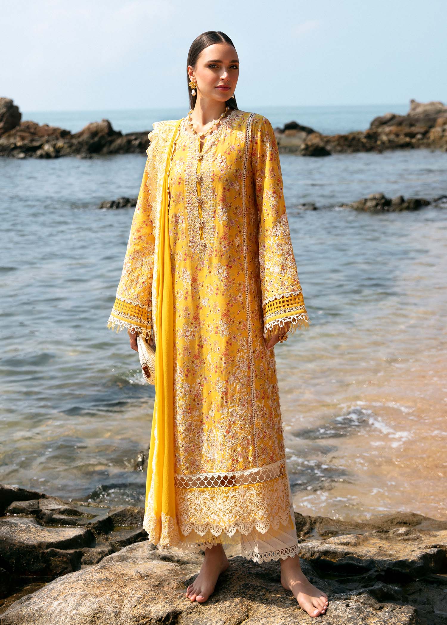 kanwal Malik | Mayal Luxury Lawn | Elara - House Of Anaya