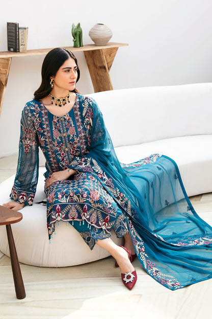 Ramsha | Chevron Chiffon Collection | A-811 - House Of Anaya