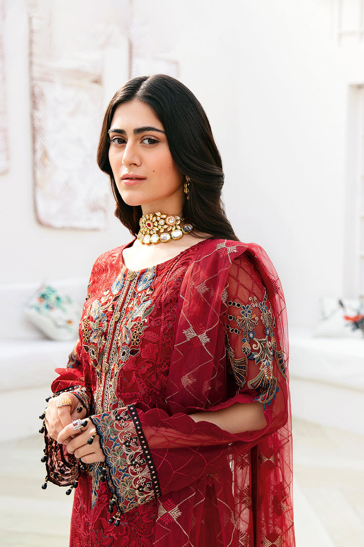 Ramsha | Chevron Chiffon Collection | A-803 - House Of Anaya
