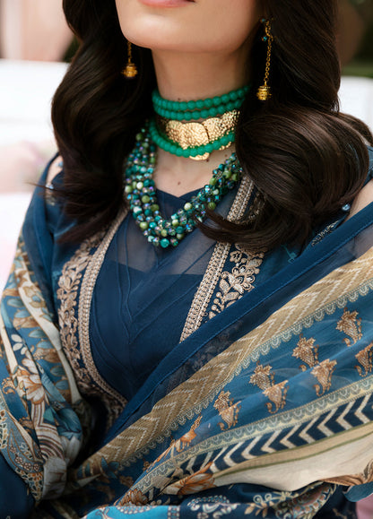 Gulaal | Summer Glow Lawn 24 | SYLVIYA (GL-L-24V3-01) - House Of Anaya