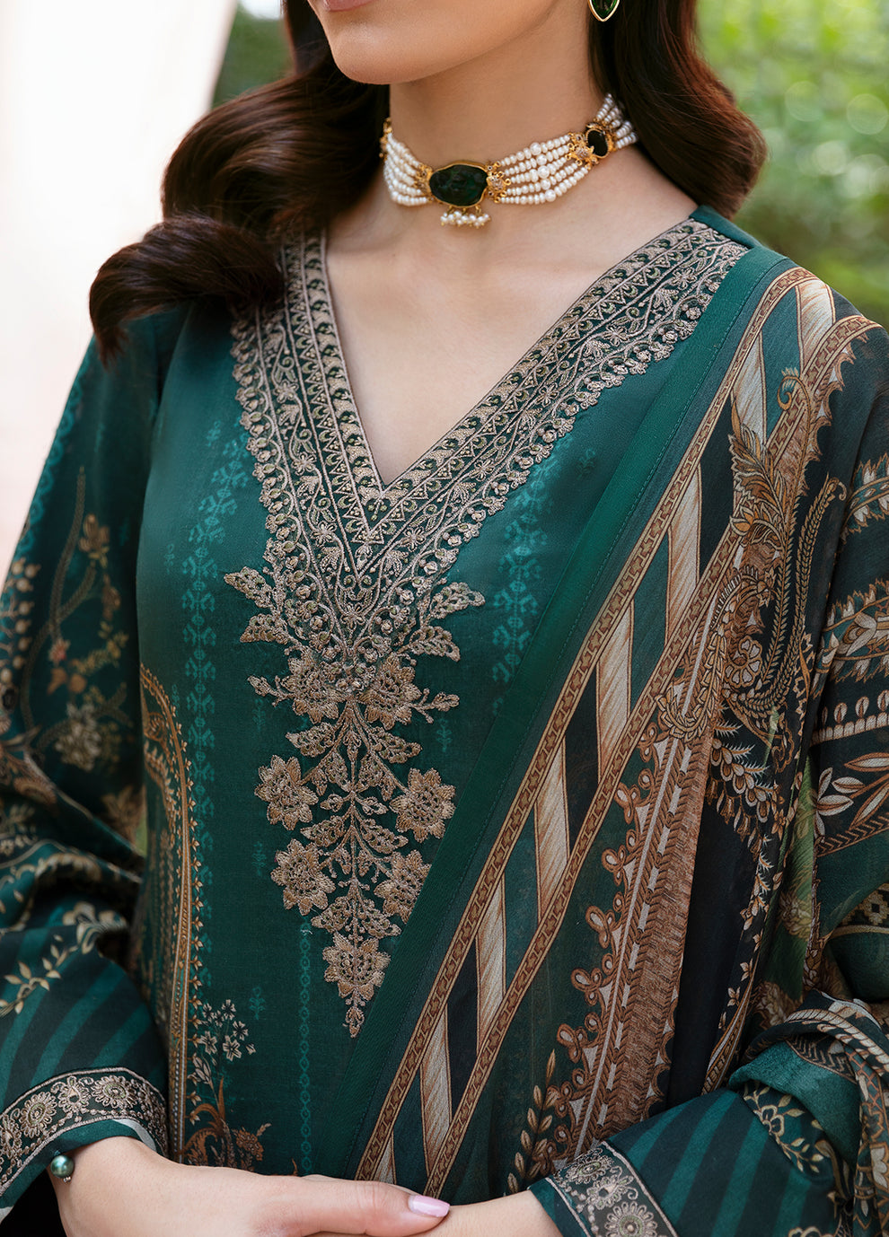 Gulaal | Summer Glow Lawn 24 | EMMELINE (GL-L-24V3-08) - House Of Anaya