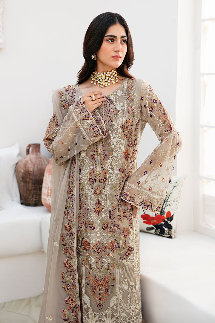 Ramsha | Chevron Chiffon Collection | A-806 - House Of Anaya