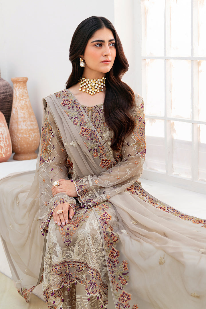 Ramsha | Chevron Chiffon Collection | A-806 - House Of Anaya