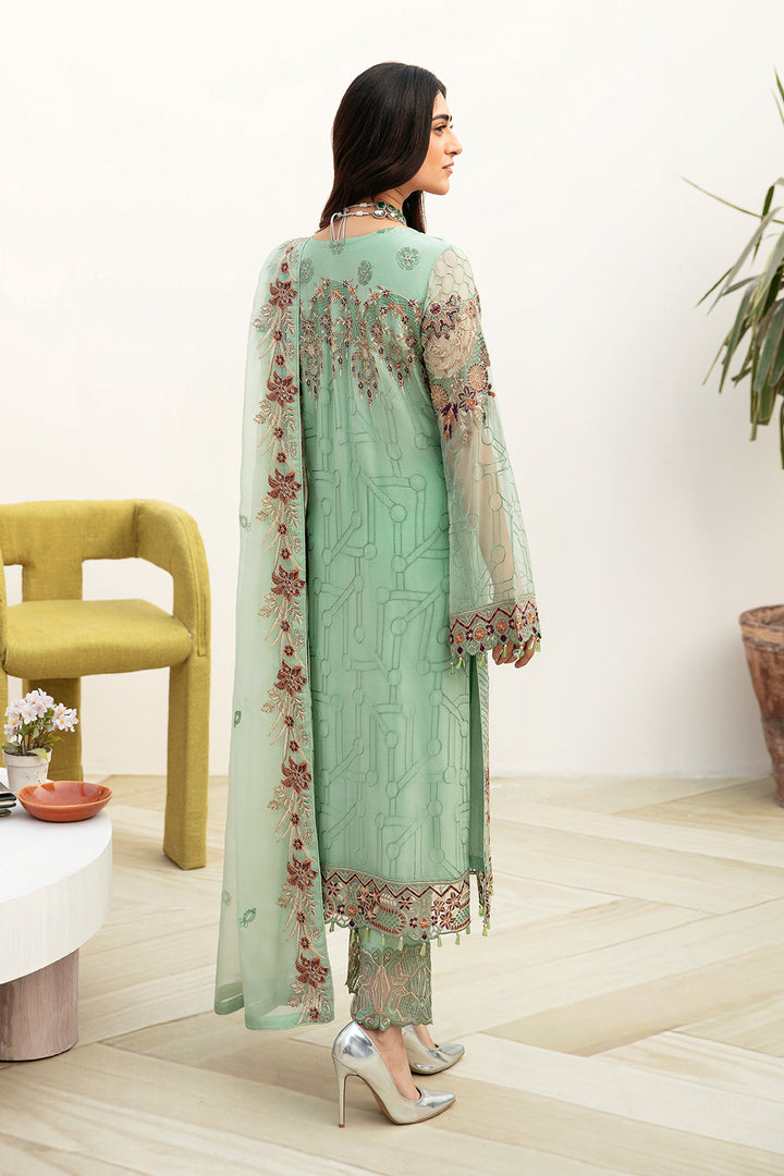 Ramsha | Chevron Chiffon Collection | A-804 - House Of Anaya