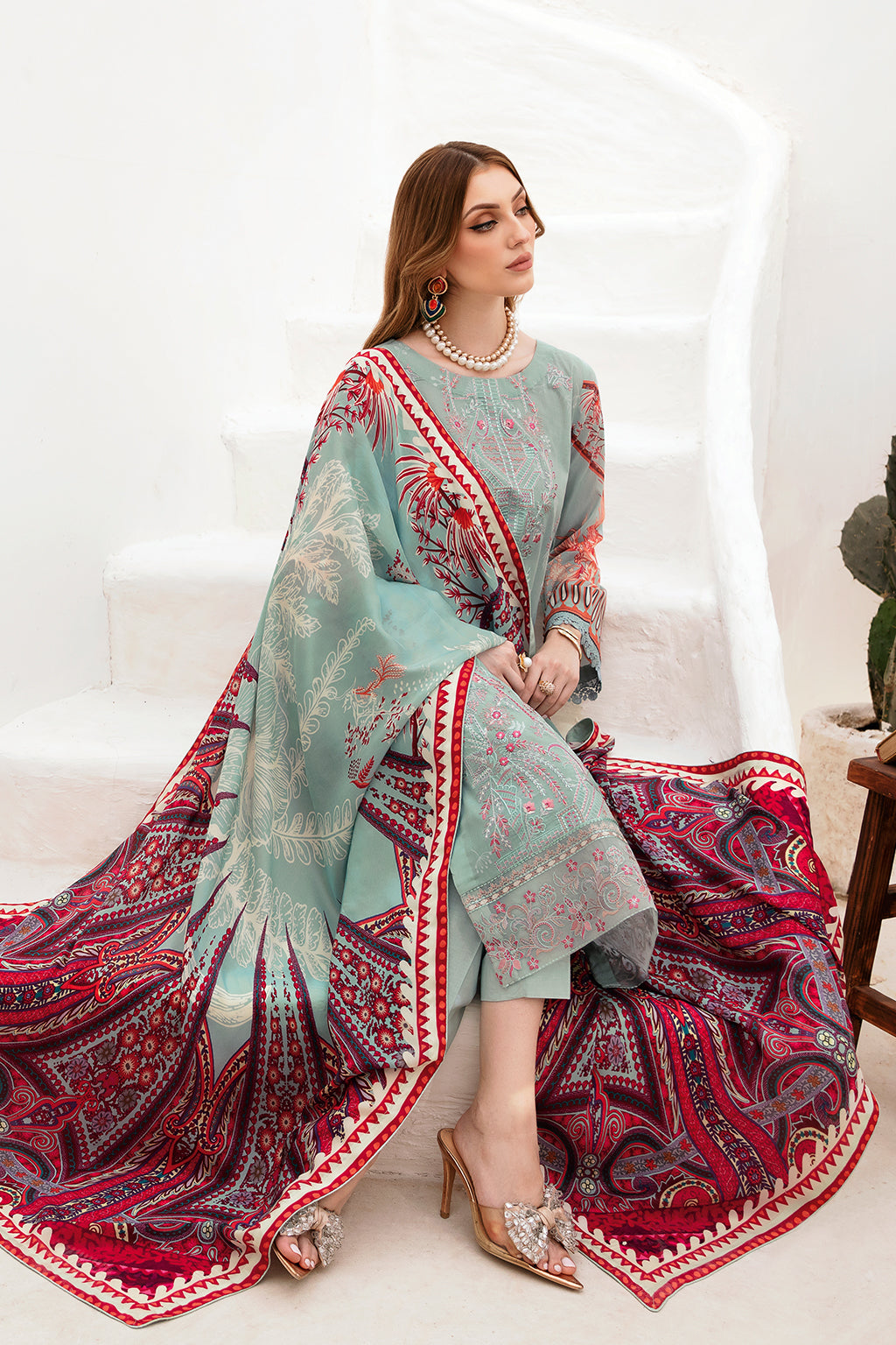 Ramsha | Ghazal Lawn 24 | G-209 - House Of Anaya
