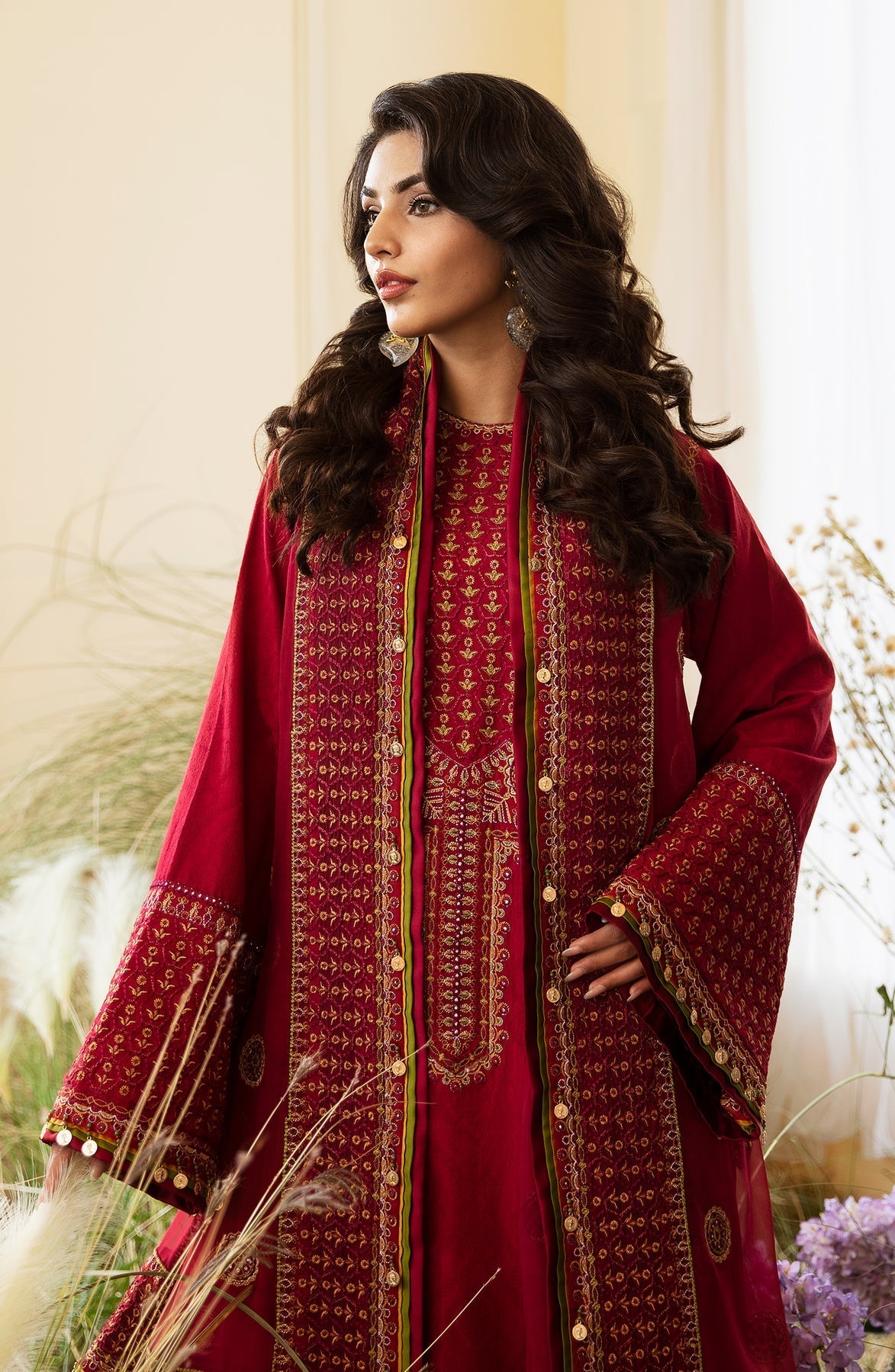 Zevk | Flora Festive Lawn | CHERISH