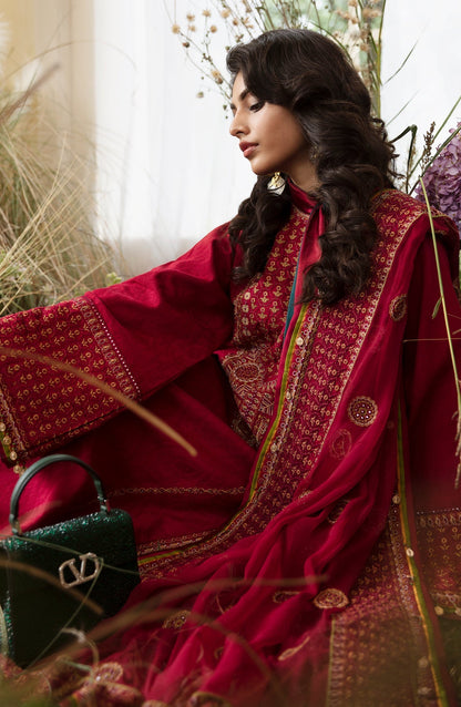 Zevk | Flora Festive Lawn | CHERISH