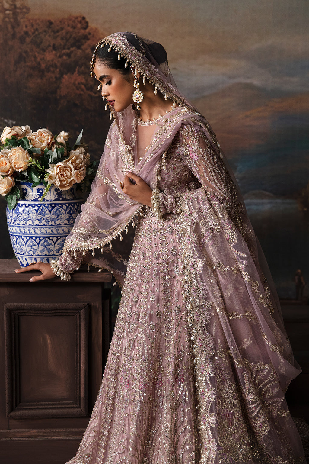 Afrozeh-The Brides Wedding Formal 3Pc Suit AFB-V1-04 Isabella - Riwayat-e-khas