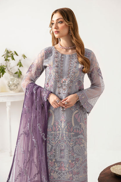 Ramsha | Minhal Organza Collection | M-1104 - House Of Anaya