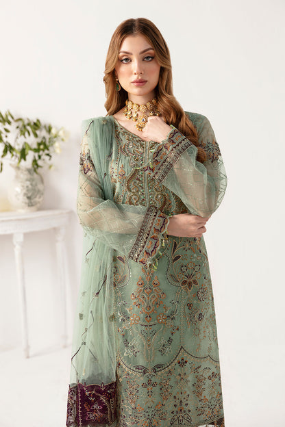 Ramsha | Minhal Organza Collection | M-1108 - House Of Anaya
