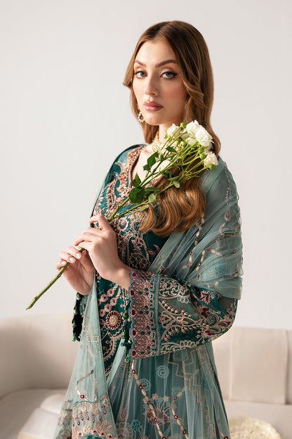 Ramsha | Minhal Organza Collection | M-1101 - House Of Anaya