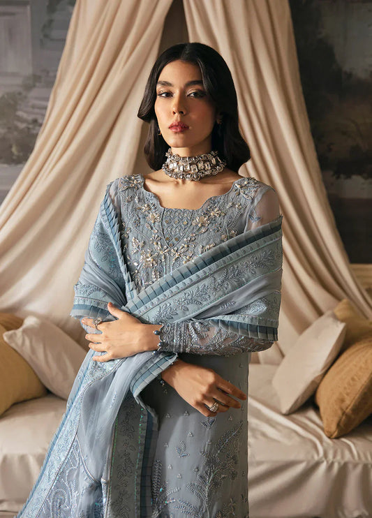 Gulaal | Embroidered Chiffon 23 | Zuria - House Of Anaya