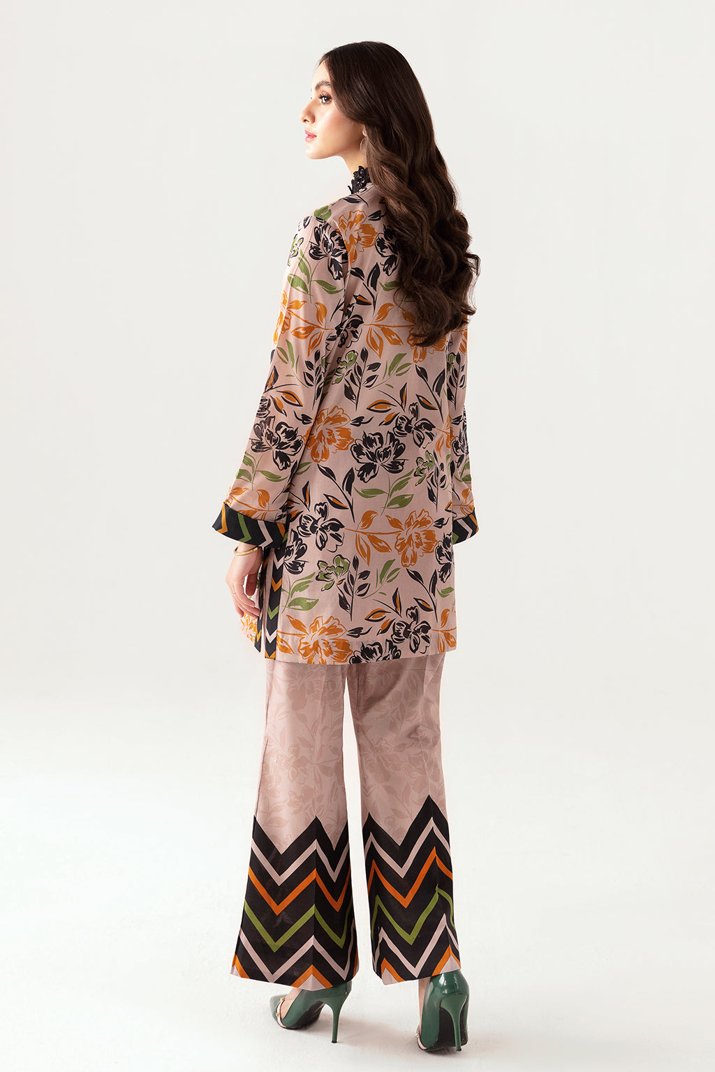Ramsha | Pinted Lawn | RP-106 - House Of Anaya