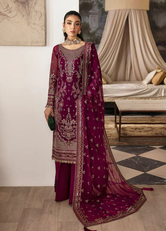 Gulaal | Embroidered Chiffon 23 | AYSA GL-EC-23V1-07 - House Of Anaya