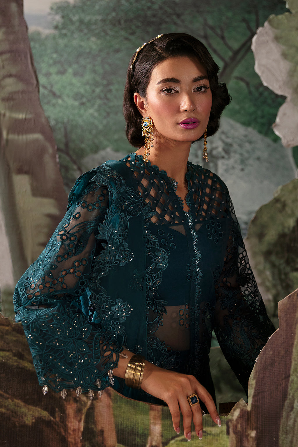 Afrozeh | La Fuchsia Festive 24 | Alba - House Of Anaya