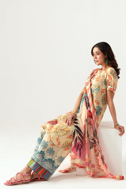 Ramsha | Pinted Lawn | RP-107 - House Of Anaya