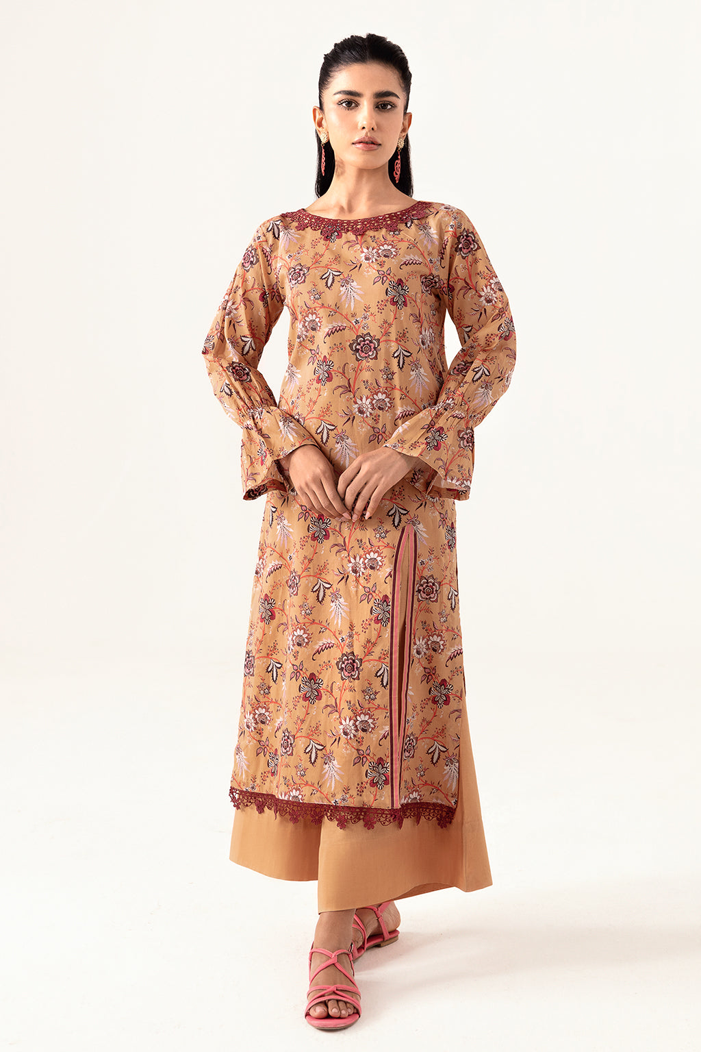 Ramsha | Pinted Lawn | RP-112 - House Of Anaya