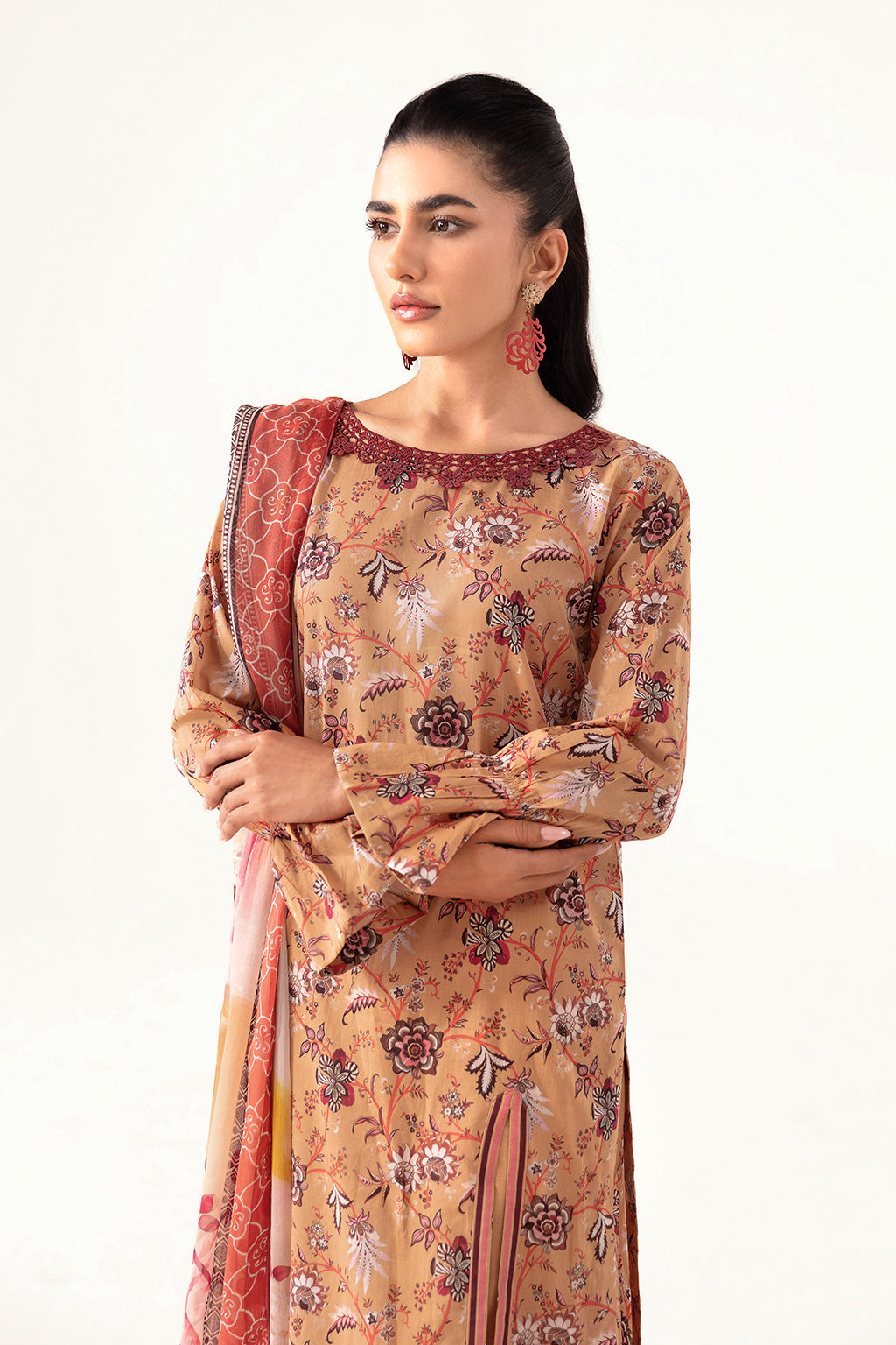 Ramsha | Pinted Lawn | RP-112 - House Of Anaya