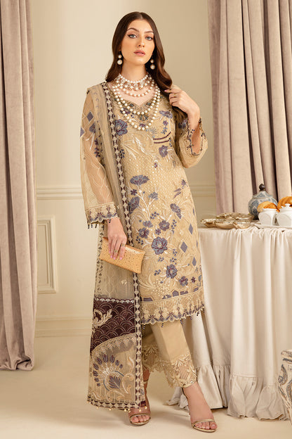 Ramsha | Minhal Organza Collection | M-702 - House Of Anaya