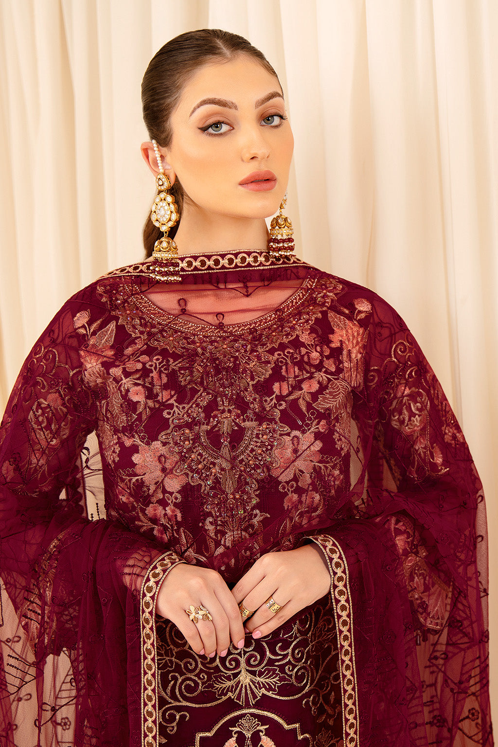 Ramsha | Minhal Organza Collection | M-706 - House Of Anaya