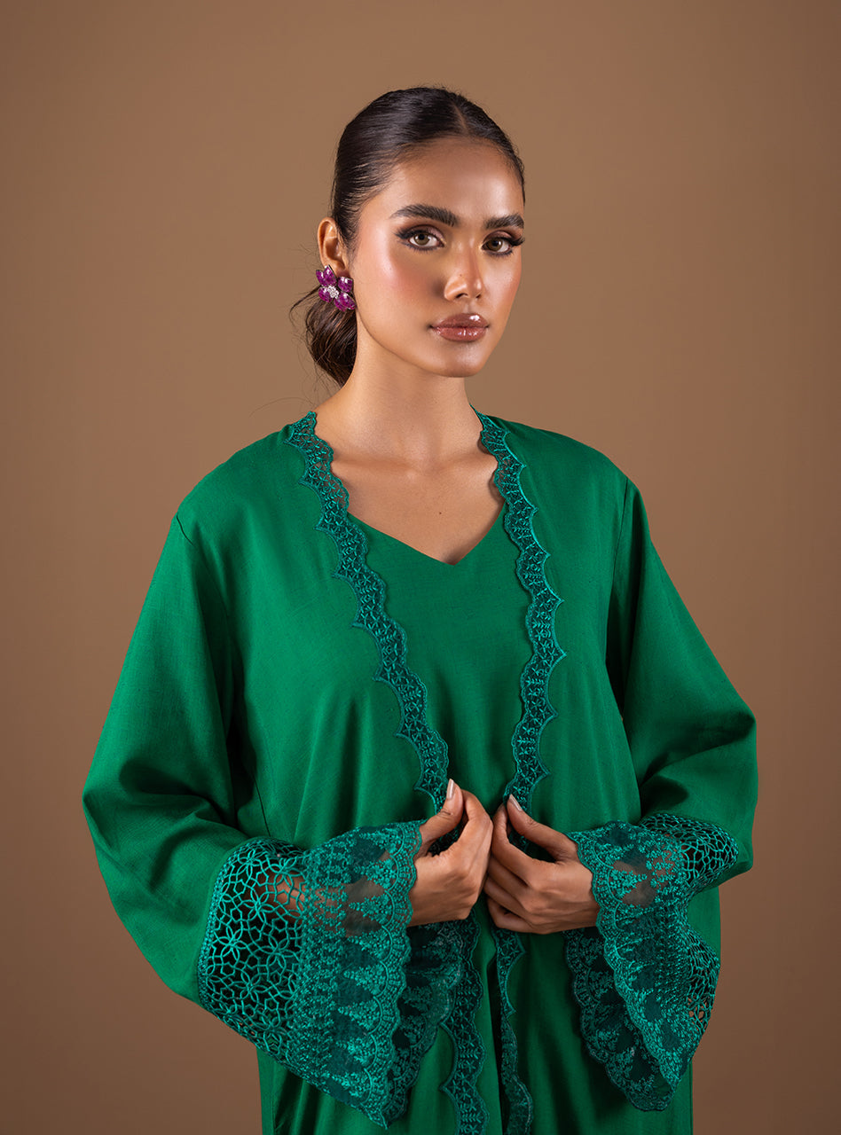 Zainab Chottani | Semi Formals | EMERALD FLAIR - House Of Anaya