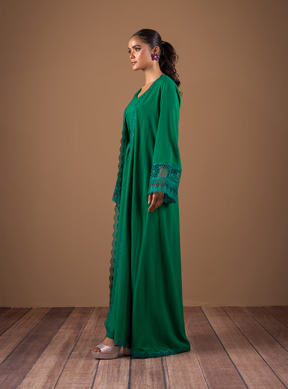 Zainab Chottani | Semi Formals | EMERALD FLAIR - House Of Anaya
