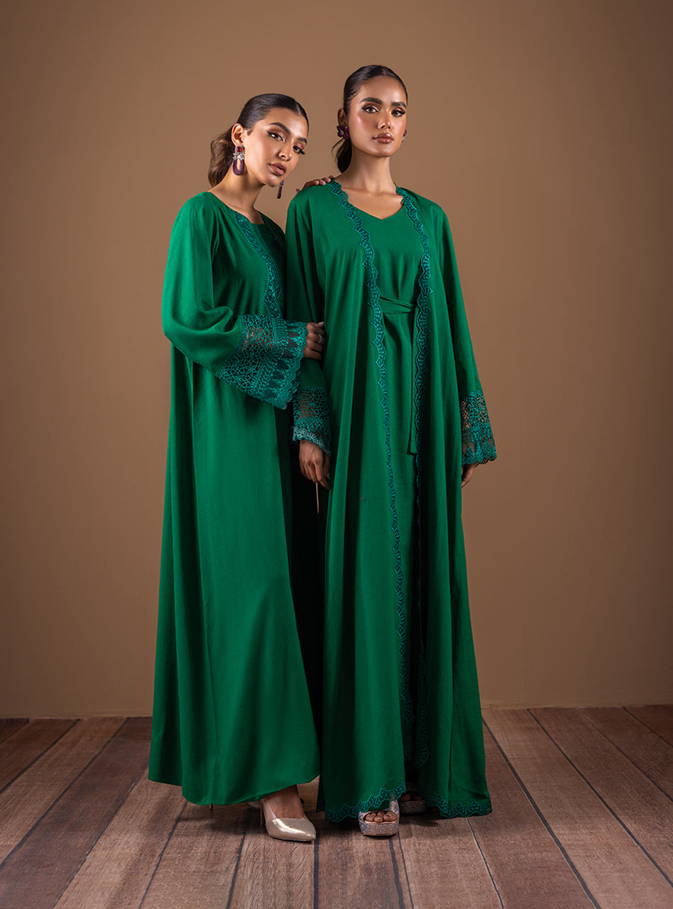 Zainab Chottani | Semi Formals | EMERALD FLAIR - House Of Anaya