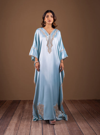 Zainab Chottani | Semi Formals | AQUA BLOSSOM