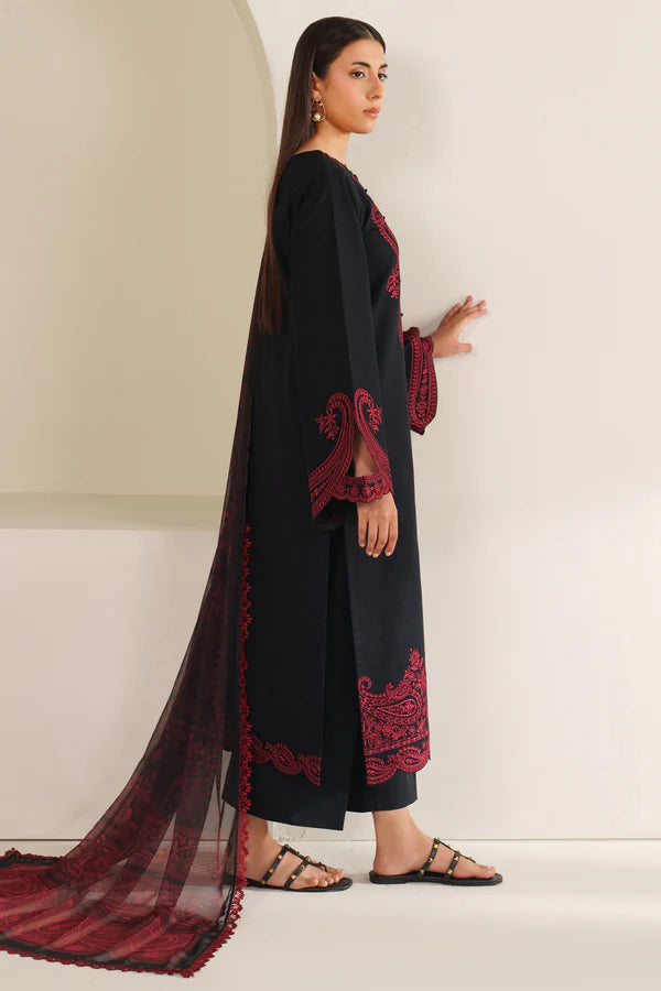 Farasha | Summer Weaves Embroidered lawn'26 | Floral Flame