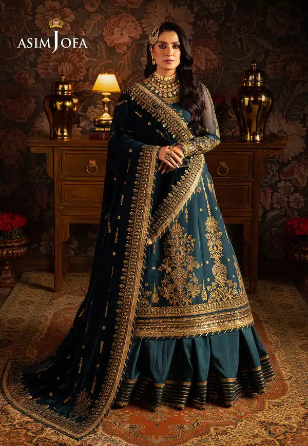 Asim Jofa | Makhmal Wedding Velvet 23 | AJMM-07 - House Of Anaya