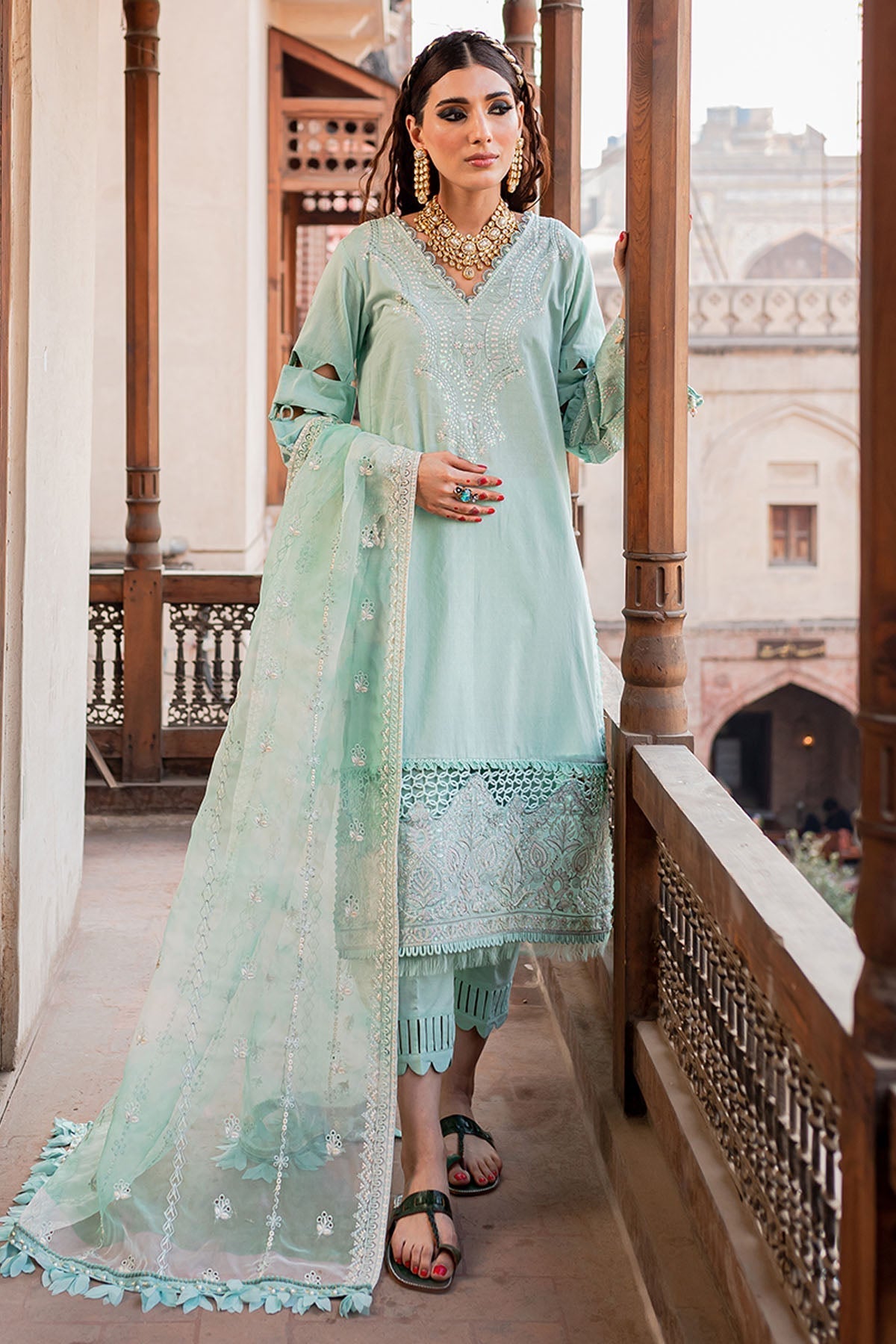 Nureh | Lawn Jacquard | NS-77 - House Of Anaya
