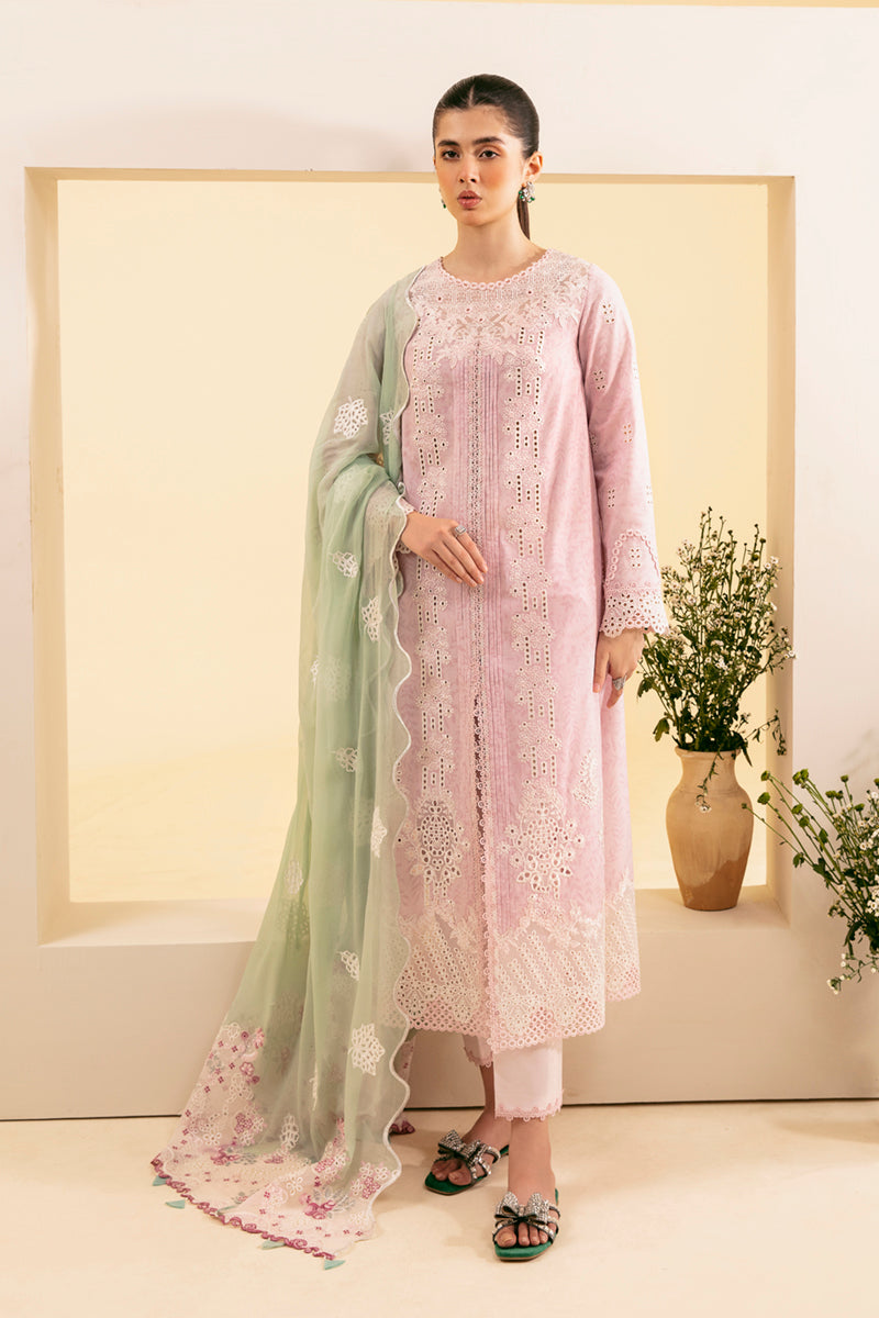 Qalamkar | Qlinekari Luxury Lawn | SQ-02 ASEMA - House Of Anaya