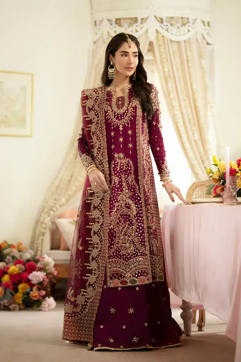 Qalamkar | Dilnaz Wedding Formals | DN-07 ALEENA - House Of Anaya