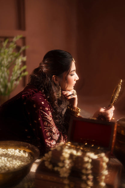 Iznik | Velvet 25 | IV-55 Embroidered Velvet