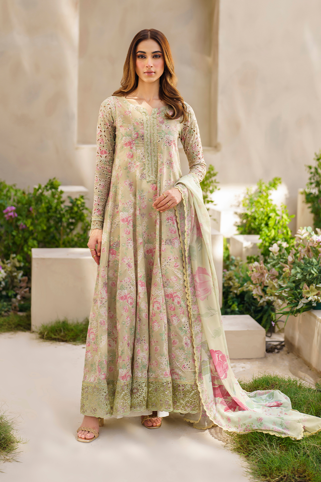 Iznik | Festive lawn 24 | SFL-05 - House Of Anaya