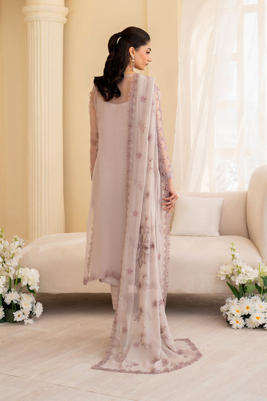 Iznik | Festive Formal | UE-437 Embroidered Pure Organza