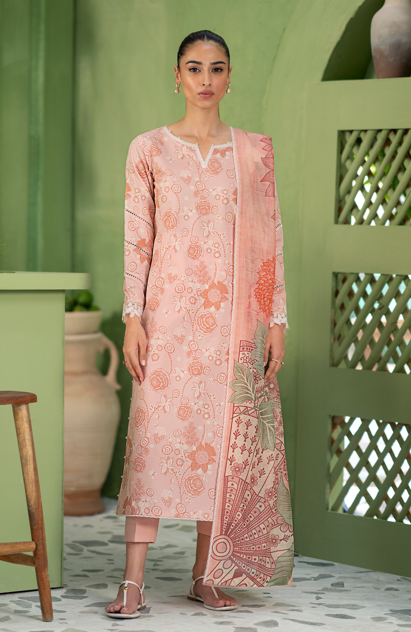 Seran | Artisan Lawn 25 | PECHE - House Of Anaya