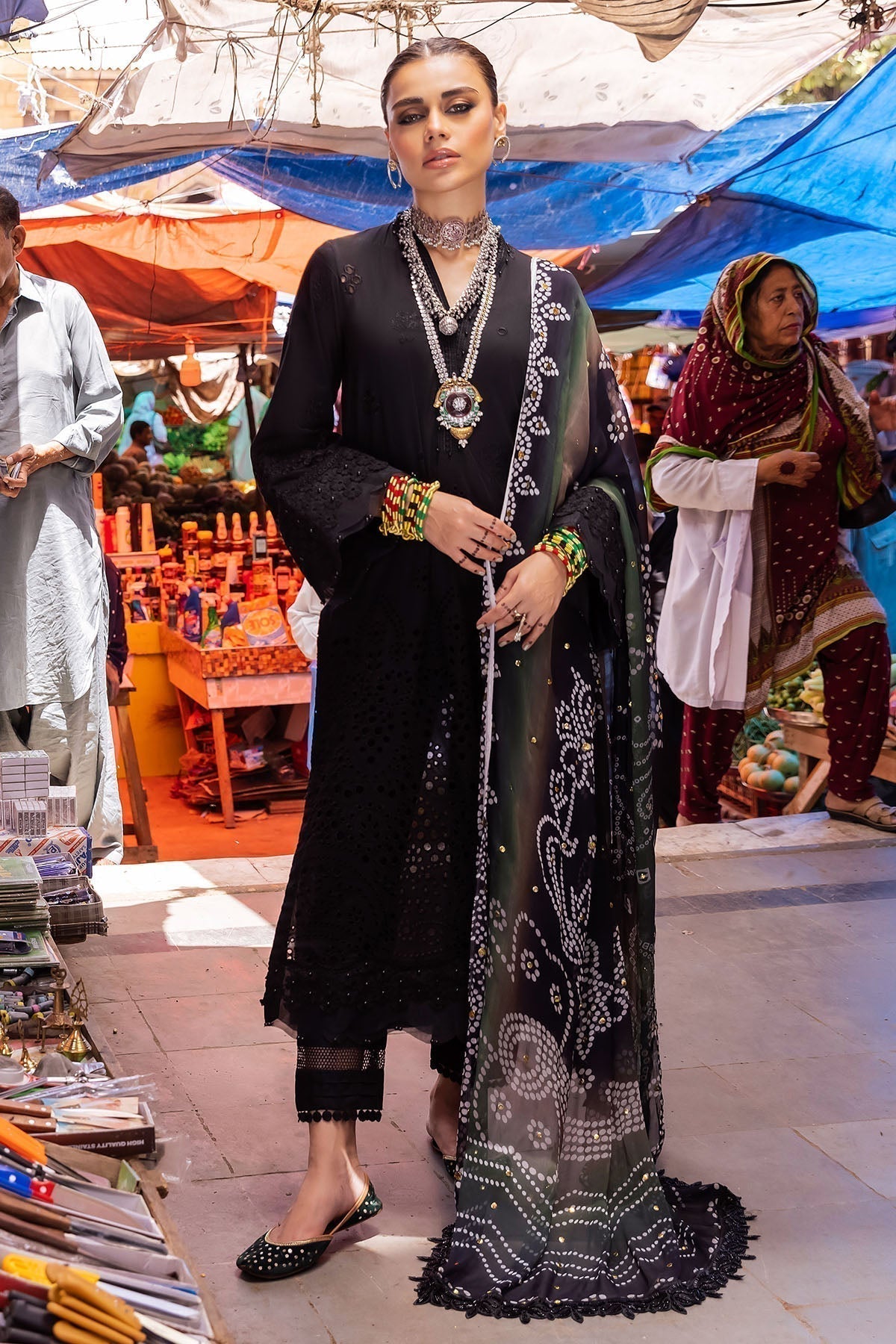 Nureh | Bazaar Lawn | NDS-89 - House Of Anaya