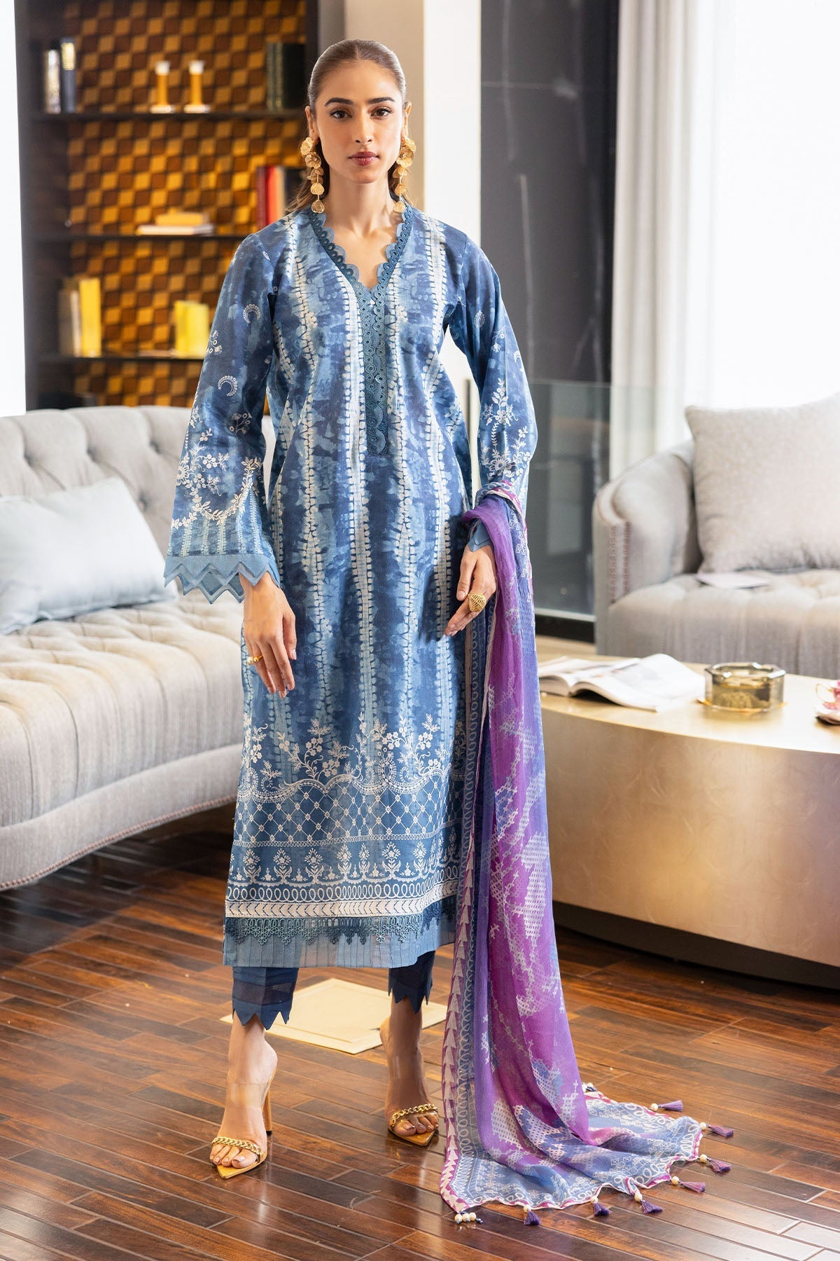 Nureh | Printed lawn 25 | SP-119