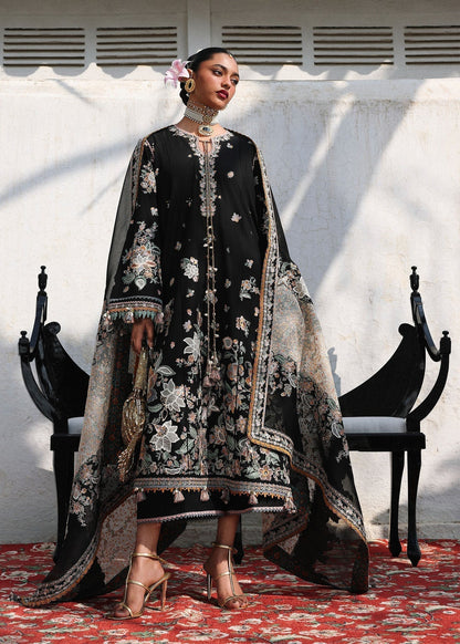Hussain Rehar | Kalabagh Luxury Lawn 26 | Sable