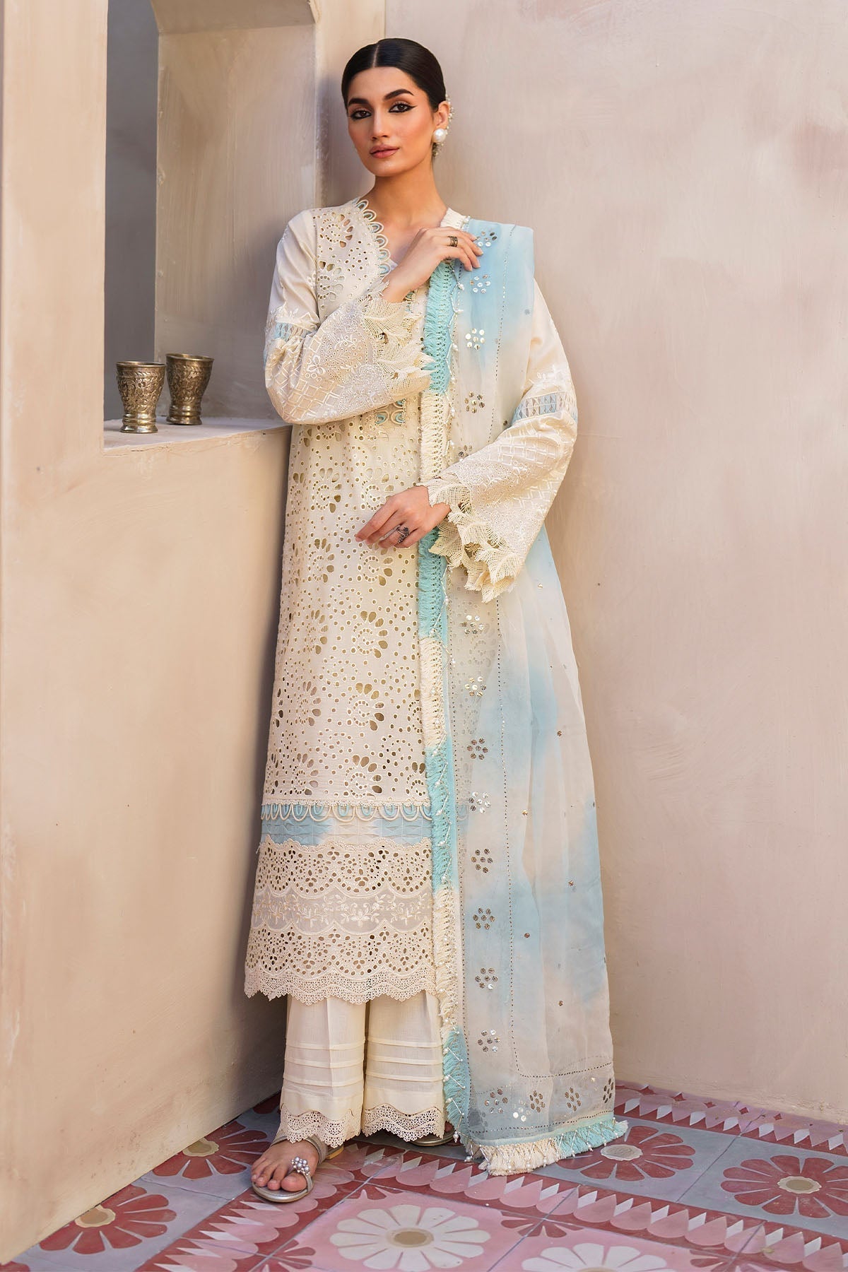 Nureh | Bazaar Lawn | NS-140 - House Of Anaya