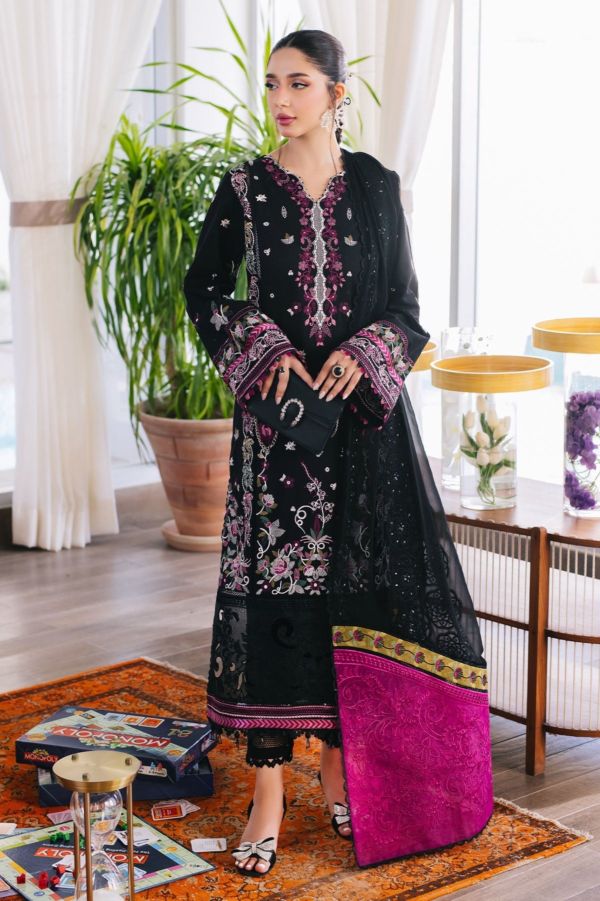 Nureh | Eid Escape Lawn | BOTANICA NE-88