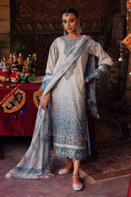 Nureh | Bazaar Lawn | NS-130 - House Of Anaya
