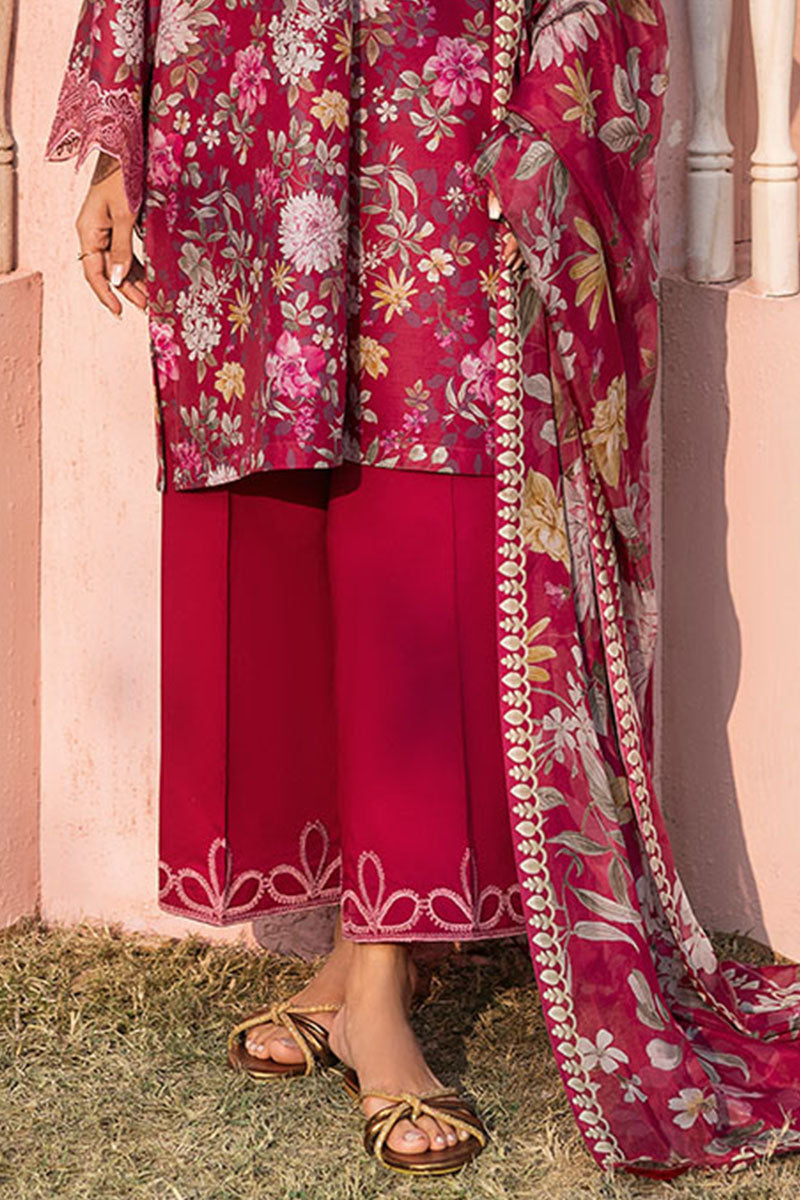 Cross Stitch | Premium Lawn 25 | WHIMSICAL ZEST - House Of Anaya