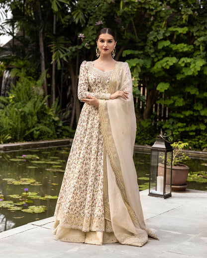 Faiza Saqlain | Zinnia Lawn 25 | Vinika - House Of Anaya