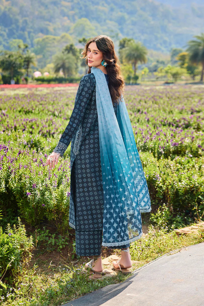 Farasha | Printed Essentials’26 | Blue Reverie