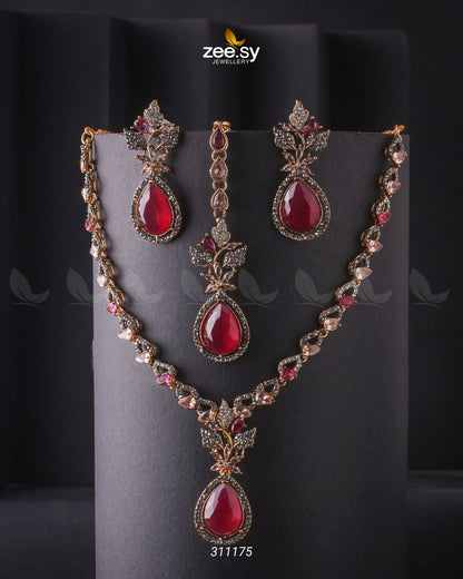 Opal Necklace Set - Libasekhas