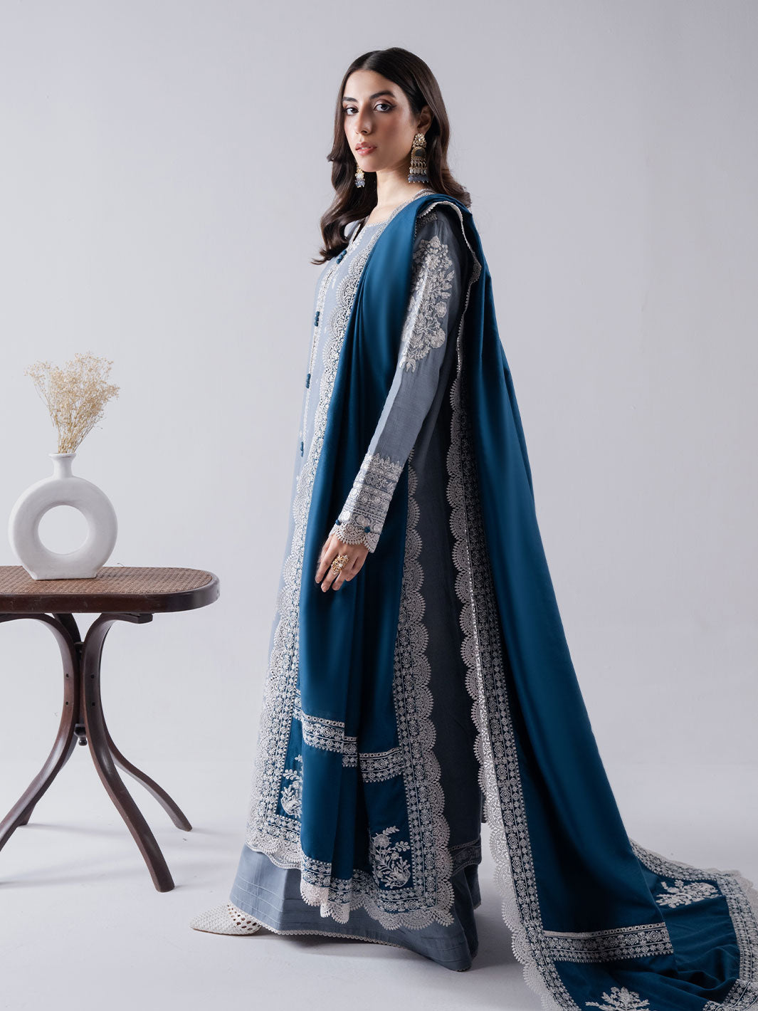 Faiza Faisal | Winter Edit 2024 | ELAAF - House Of Anaya