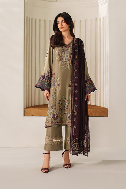Iznik | Exclusive Formals | UE-614 Embroidered Ramen Silk